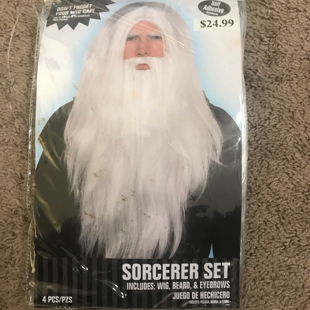 Halloween Wig/beard